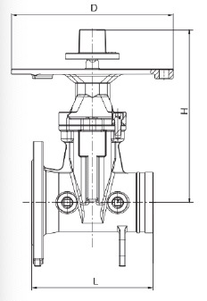 Resilient Seated NRS Type-Flanged-Groove-Ends