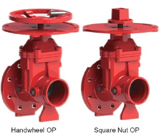 Resilient Seated NRS Type-Flanged-Ends