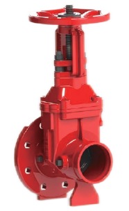 Resilient Seated OSY Type-Flanged-Groove-Ends