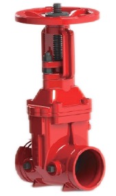 Resilient Seated OSY Type-Flanged-Groove-Ends