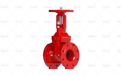 FM UL Flange Type OS&Y Resilient Gate Valve Fig.341FF