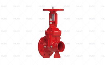 FM UL Flange-Grooved OS&Y Resilient Gate Valve Fig.341FG