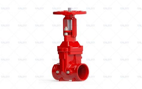 FM UL Groove Type OS&Y Resilient Gate Valve Fig.341GG