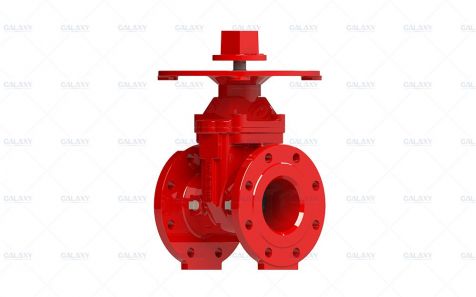 FM UL Flanged Type NRS Resilient Seated Gate Valve Fig.345PFF