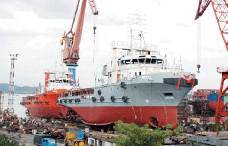 Fujian Mawei Shipyard container ships